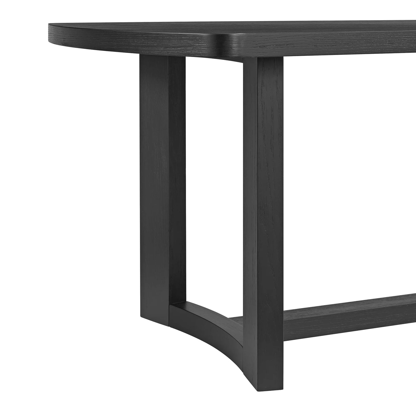Portland - Rectangular Dining Table - Black