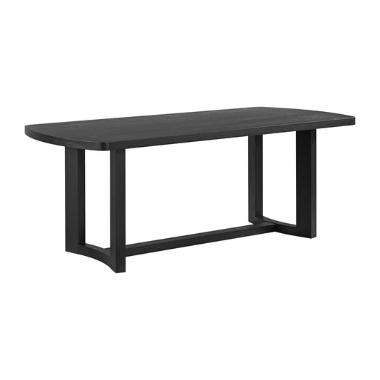 Portland - Rectangular Dining Table - Black