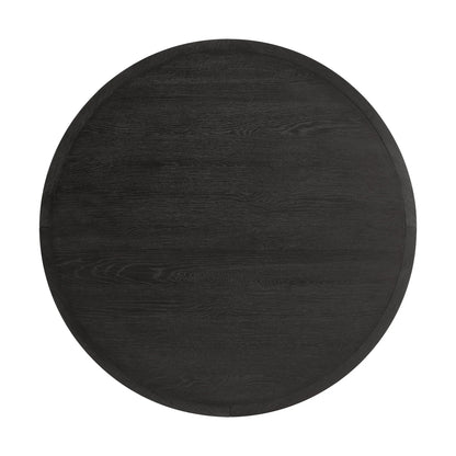 Versailles - Contemporary Round Dining Table - Black