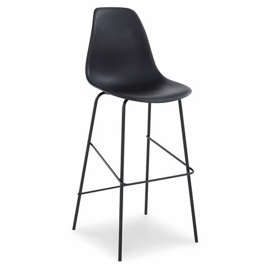 Forestead - Black - Tall Barstool (Set of 2)