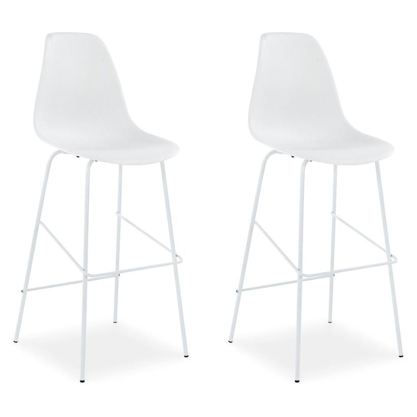 Forestead - White - Tall Barstool (Set of 2)