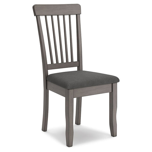 Shullden - Gray - Dining Room Side Chair (Set of 2)