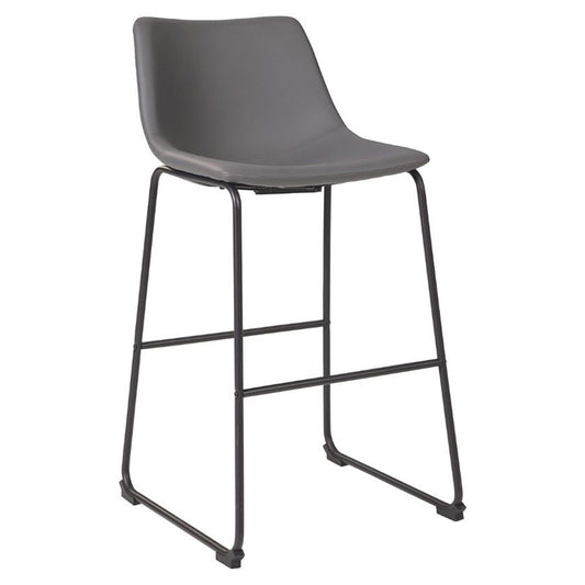 Centiar - Gray - Tall Uph Barstool (Set of 2)