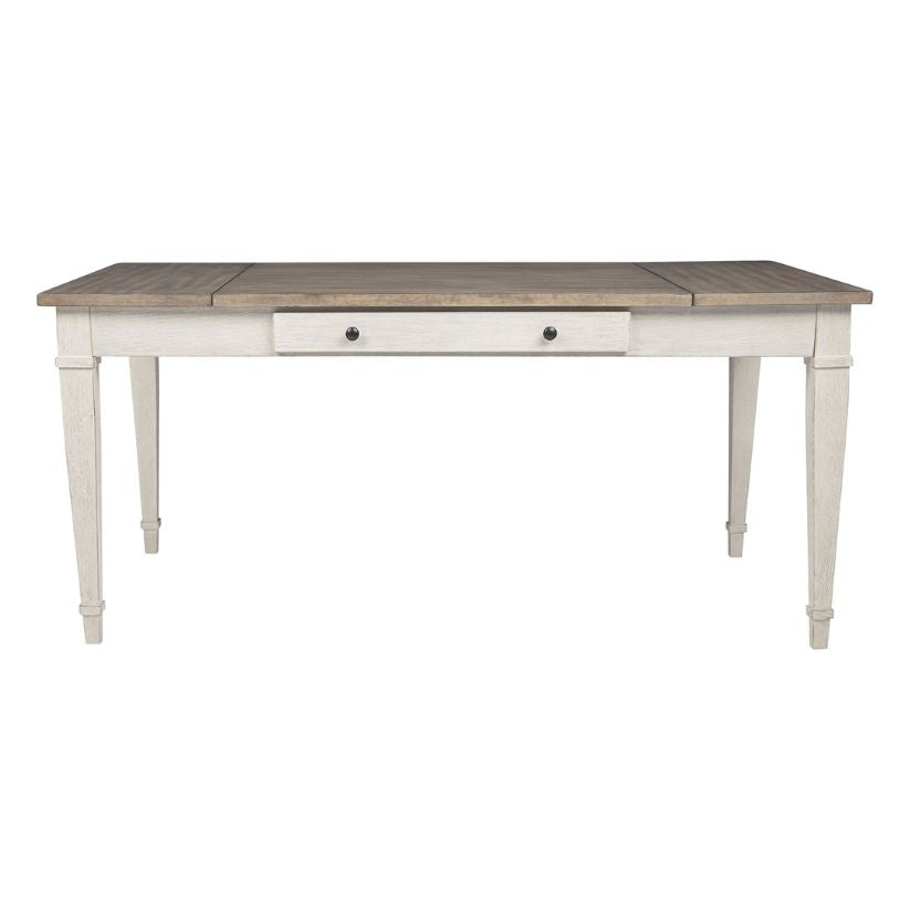 Skempton - White - Rect Drm Table W/Storage