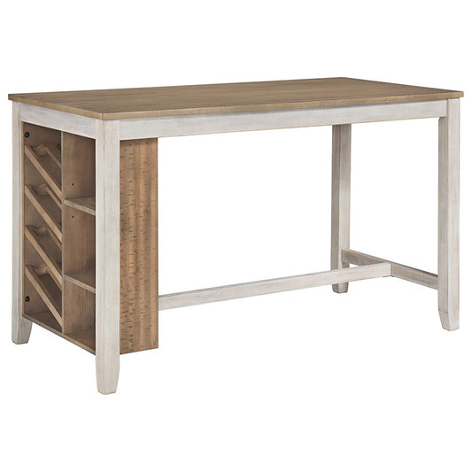 Skempton - White - Rect Counter Table W/Storage