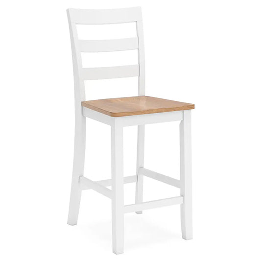 Gesthaven - Natural / White - Barstool (Set of 2)