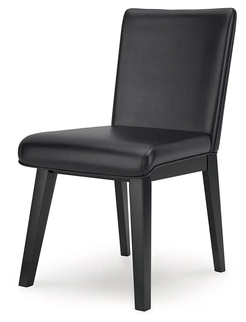 Jettaya - Black - Dining Upholstered Side Chair (Set of 2)-3