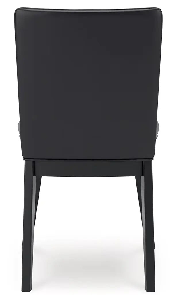 Jettaya - Black - Dining Upholstered Side Chair (Set of 2)-5