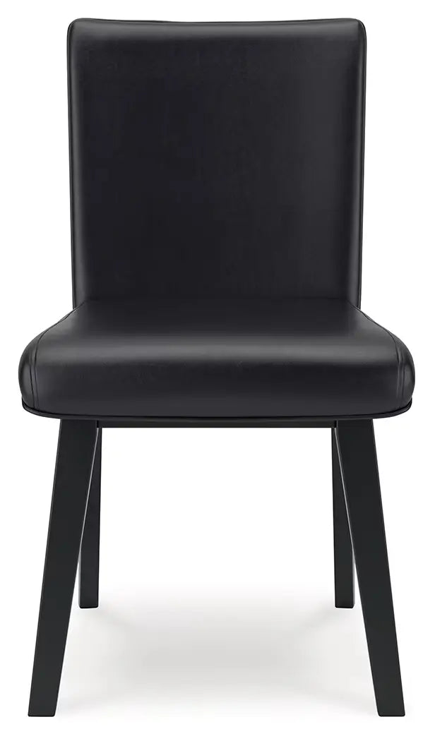 Jettaya - Black - Dining Upholstered Side Chair (Set of 2)-6