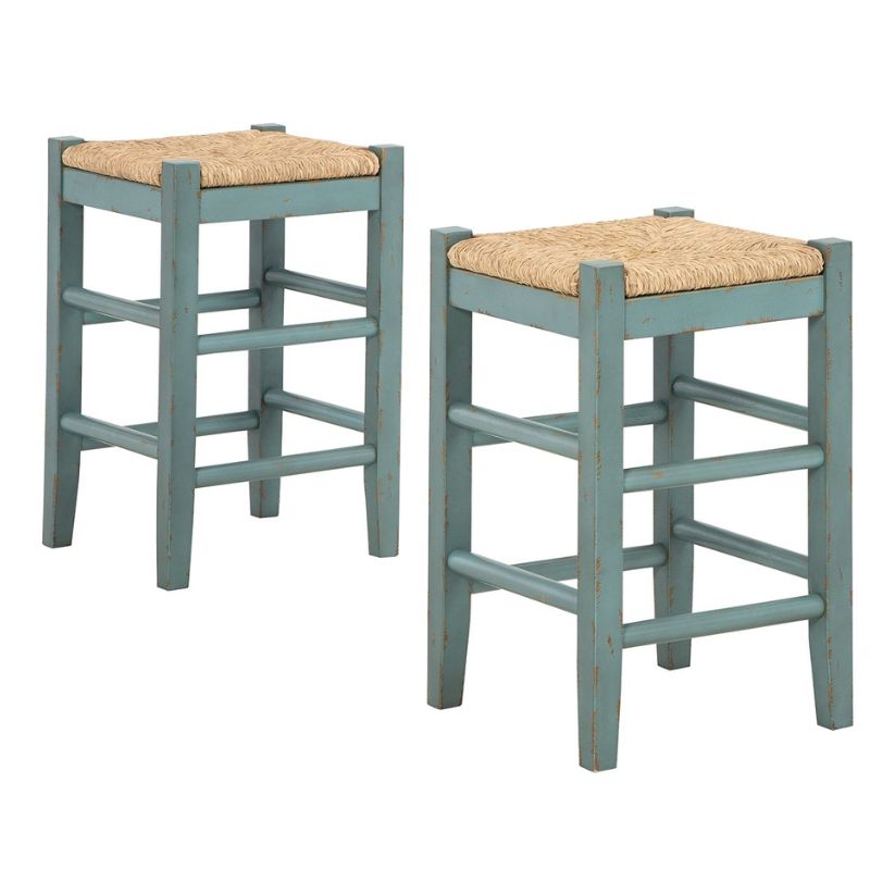 Mirimyn - Teal - Stool (Set of 2)