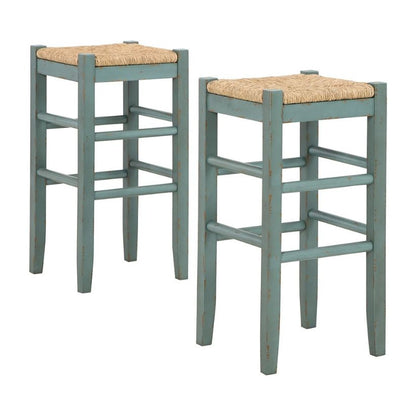 Mirimyn - Teal - Tall Stool (Set of 2)