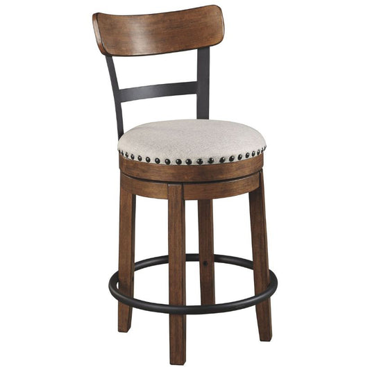 Valebeck - Brown - Uph Swivel Barstool