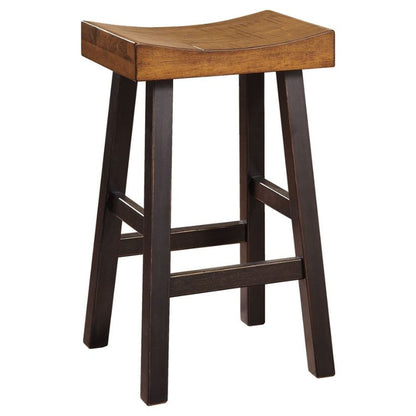 Glosco - Dark Brown - Tall Stool (Set of 2)