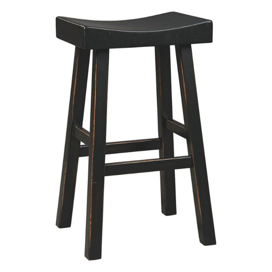 Glosco - Black - Tall Stool (Set of 2)