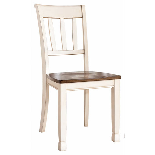 Whitesburg - Brown / Cottage White - Dining Room Side Chair (Set of 2)