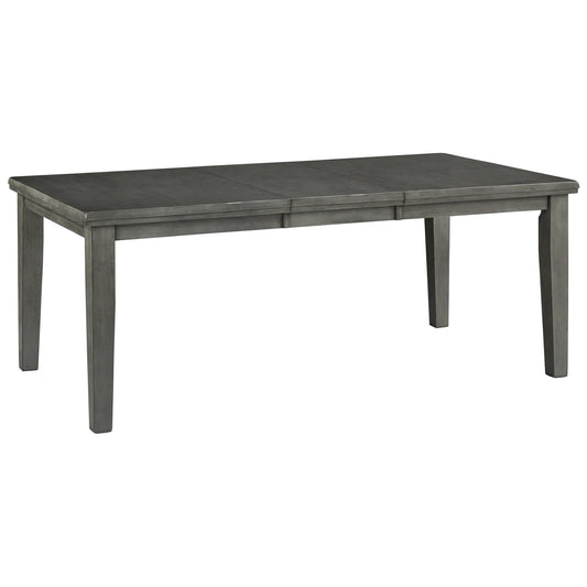 Hallanden - Gray - Rect Drm Butterfly Ext Table