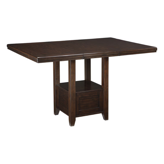 Haddigan - Dark Brown - Rect Drm Counter Ext Table