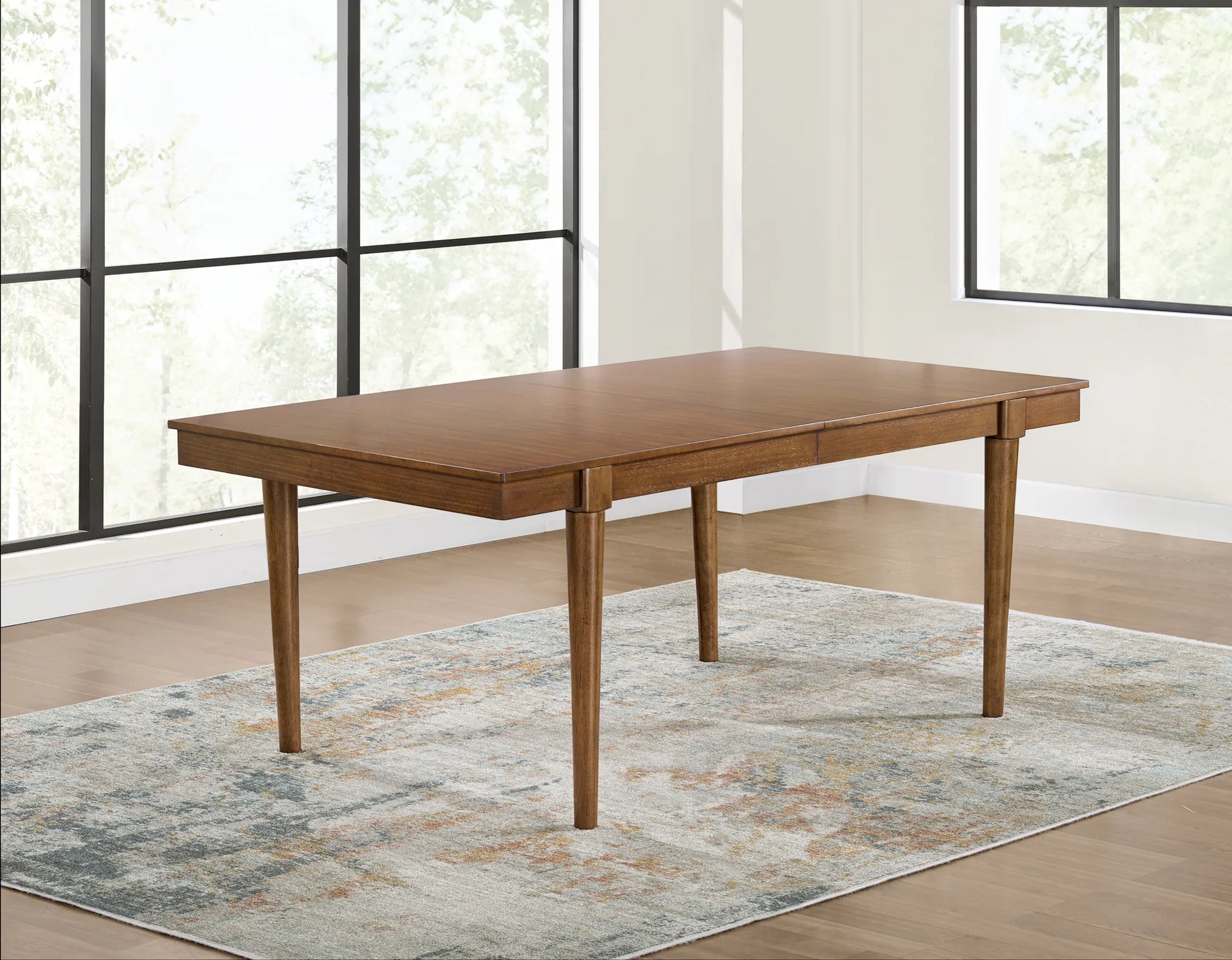 Lyncott - Brown - Rectangular Dining Room Extension Table-6