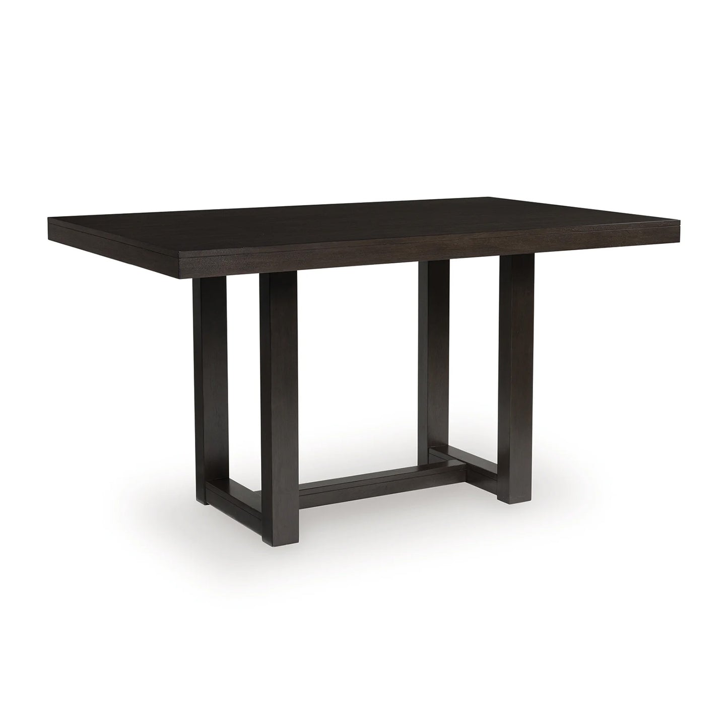 Neymorton - Dark Grayish Brown - Rectangular Dining Room Counter Table