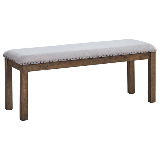 Moriville - Beige - Upholstered Bench