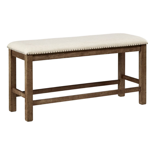 Moriville - Beige - Double Uph Bench