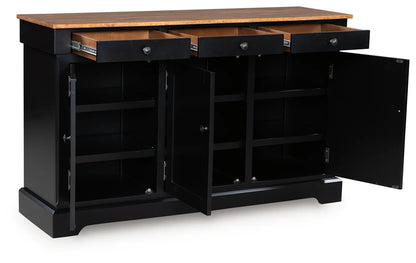 Wildenauer - Brown / Black - Dining Room Buffet