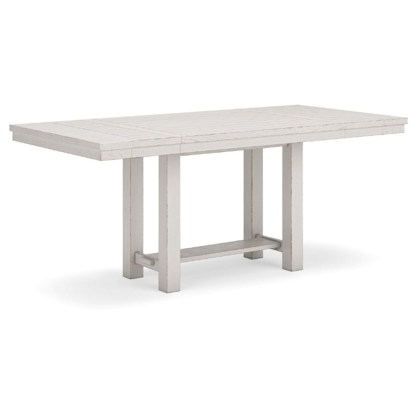 Robbinsdale - Antique White - Rectangular Counter Height Dining Extension Table