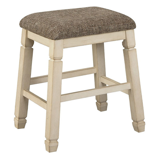 Bolanburg - Beige - Upholstered Stool (Set of 2)