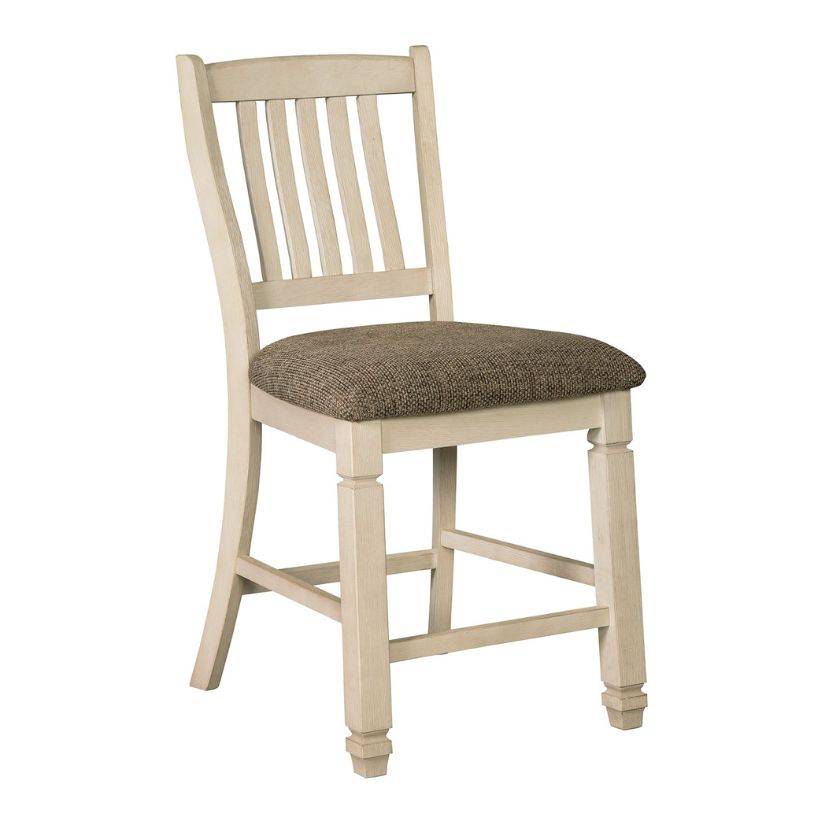 Bolanburg - Beige - Upholstered Barstool (Set of 2)