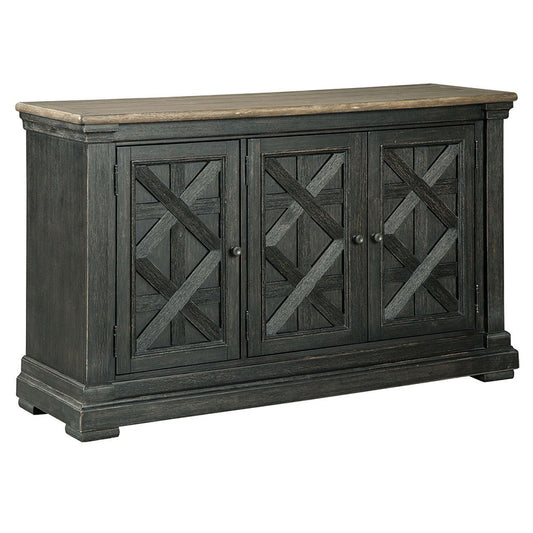 Tyler - Black / Gray - Dining Room Server