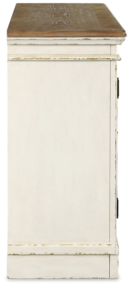 Realyn Server Realyn - Chipped White - Dining Room Server – Furniture Warehouse Ohio