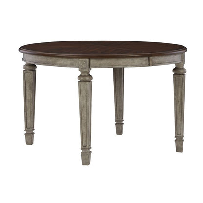 Lodenbay - Antique Gray - Oval Dining Room Ext Table