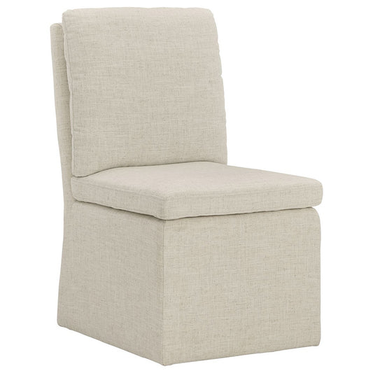 Krystanza - Oatmeal - Dining Uph Side Chair (Set of 2)