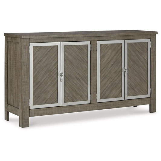 Krystanza - Weathered Gray - Dining Room Server