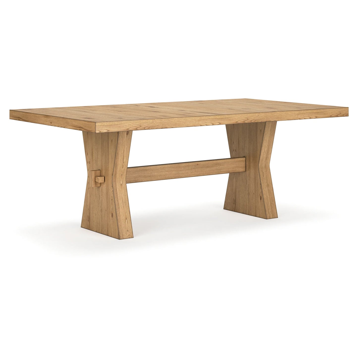 Galliden - Light Brown - Rectangular Dining Room Table