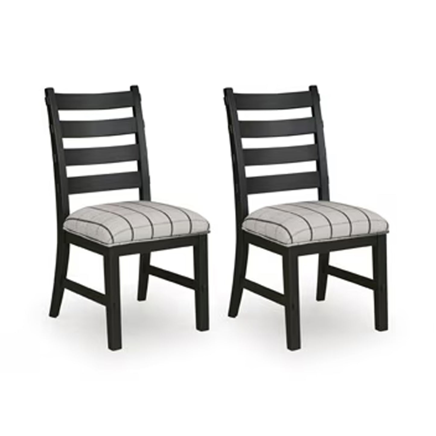 Ridgester - Dining Upholstered Side Chair (Set of 2) - Beige / Black