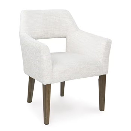 Marxmore - Dining Upholstered Arm Chair (Set of 2) - Brown