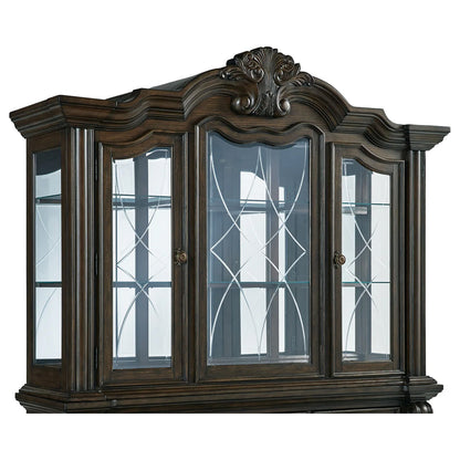 Maylee - Dark Brown - Dining Room Hutch