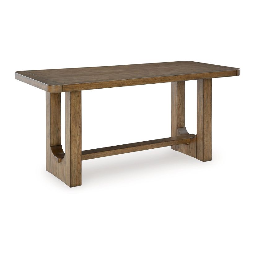 Cabalynn - Light Brown - Rectangular Dining Room Counter Table