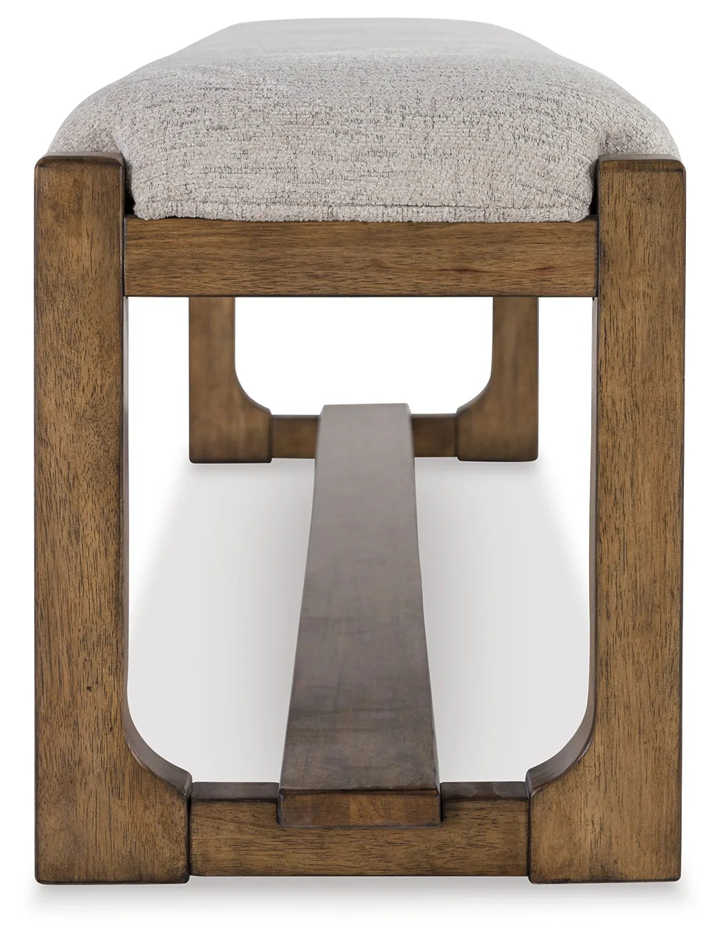 Cabalynn - Oatmeal / Light Brown - 9 Pc. - Dining Room Table, 6 Side Chairs, Bench, Server-9