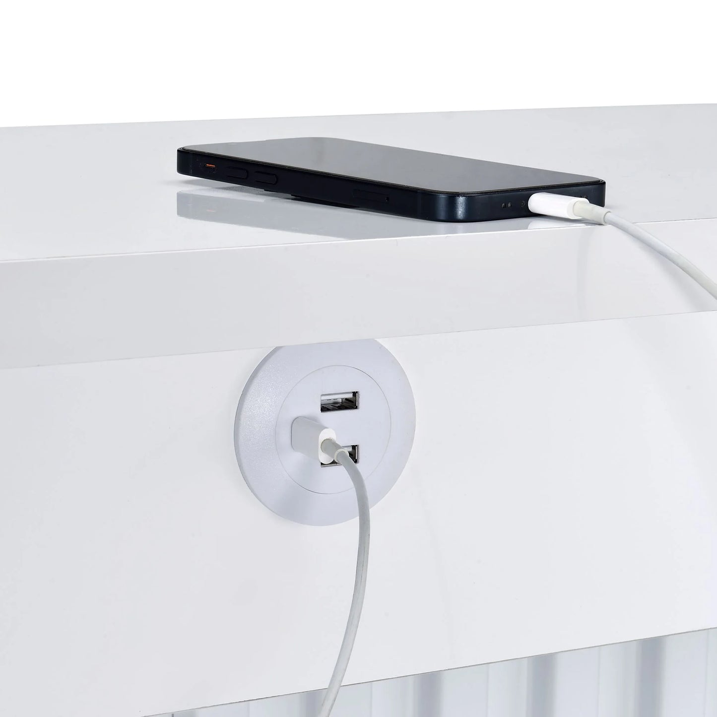 Leilani - Bar Table - White