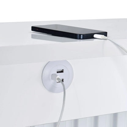 Leilani - Bar Table - White