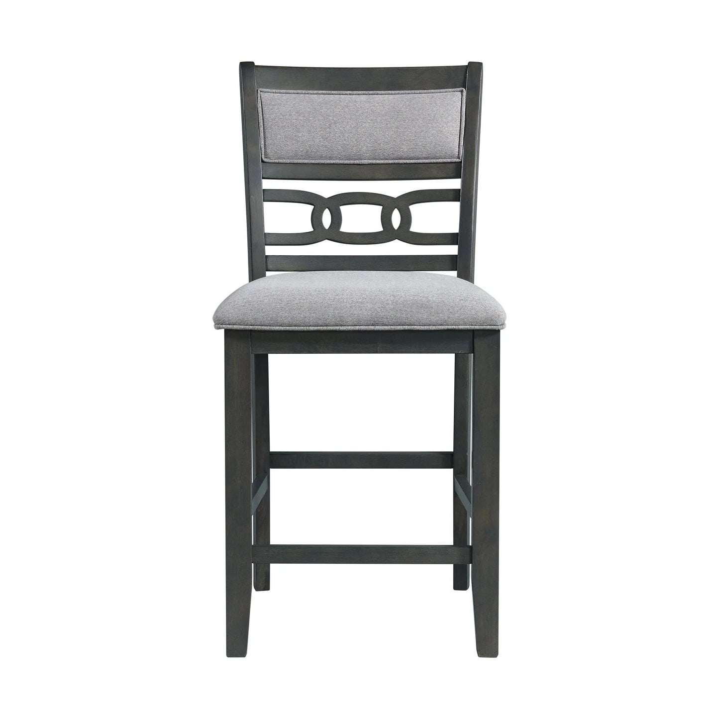 Amherst - Counter Side Chair With Fabric Cushion (Set of 2) - Gray Finish