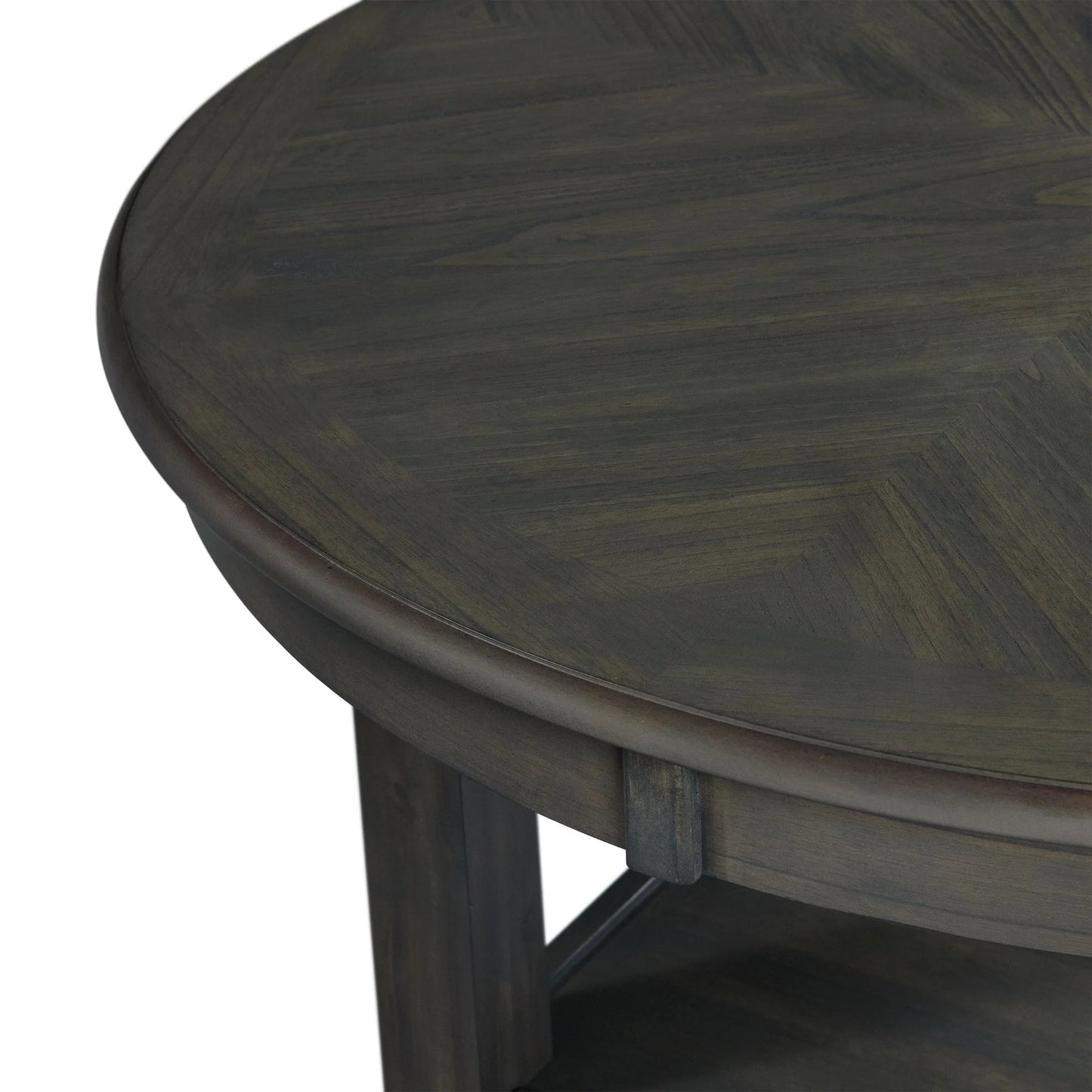 Amherst - Counter Table With Wood Leg - Gray Finish