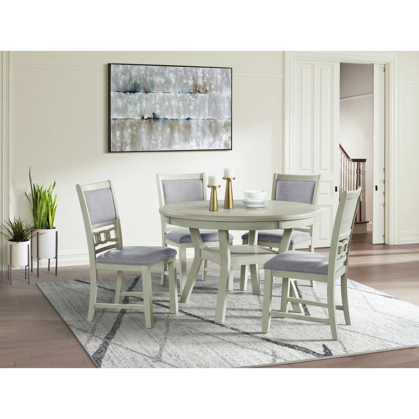 Amherst - Standard Height Dining Table - Bisque