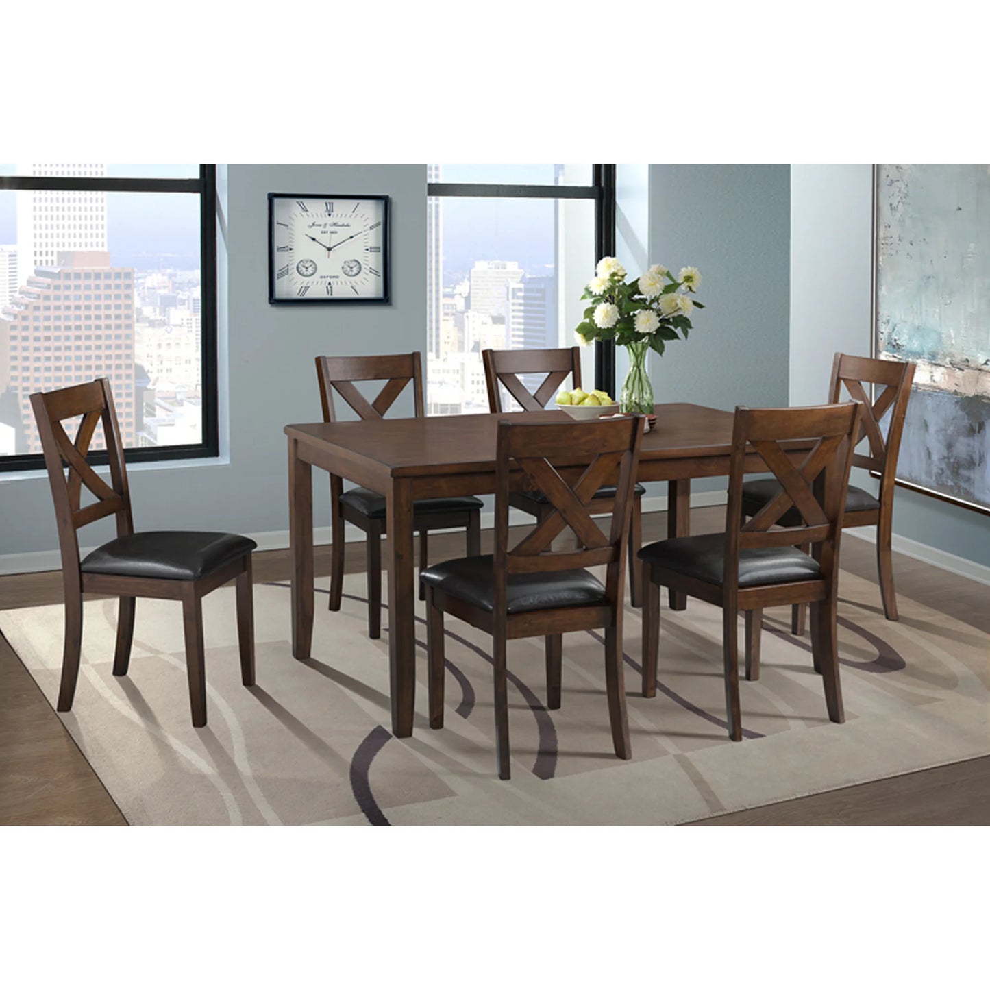 Alex - Dining Side Chair - Espresso (Set of 2)