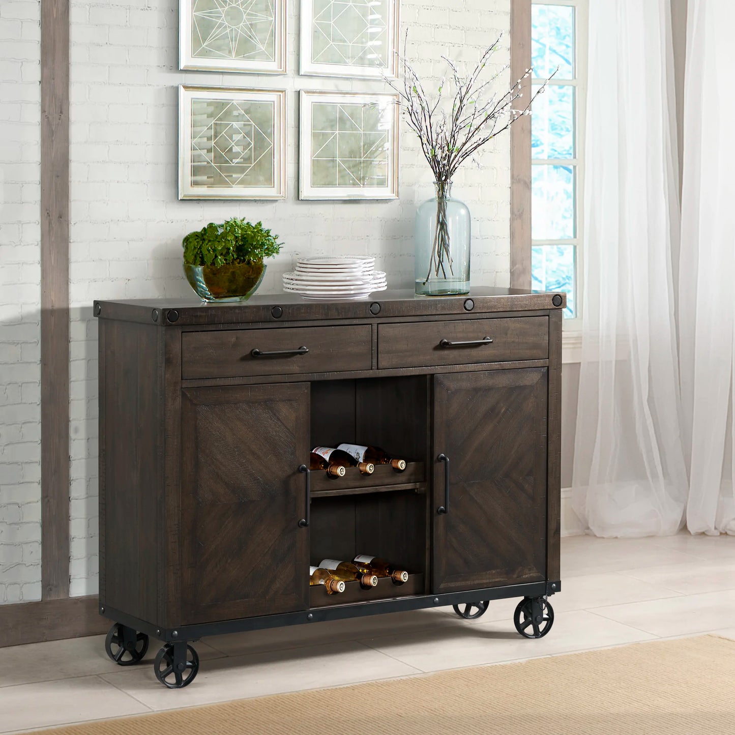 Colorado - Server - Dark Brown