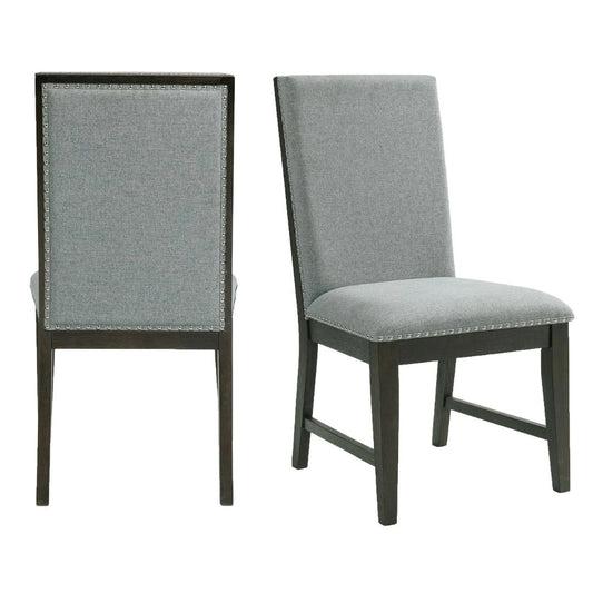 Donovan - Standard Height Side Chair (Set of 2) - Gray
