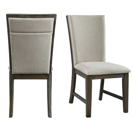 Grady - Upholstered Side Chair (Set of 2) - Walnut