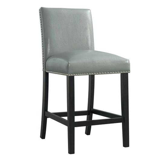 Meridian - Counter Side Chair (Set of 2) - Gray